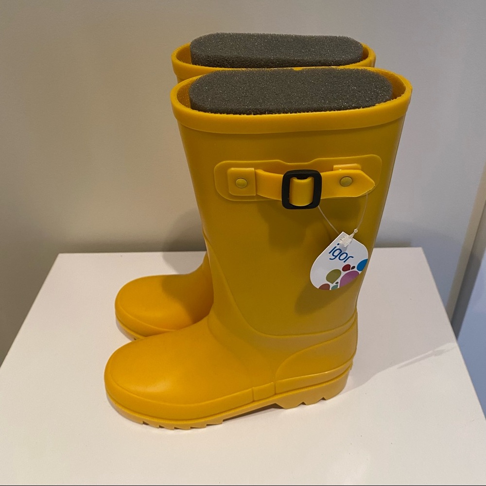 IGOR Yellow rain boots 34 kids